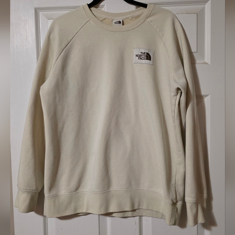 The North Face Off-White Crewneck Sweatshirt